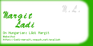 margit ladi business card